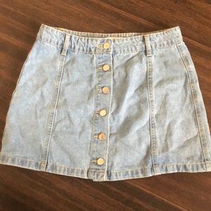 Jean skirt